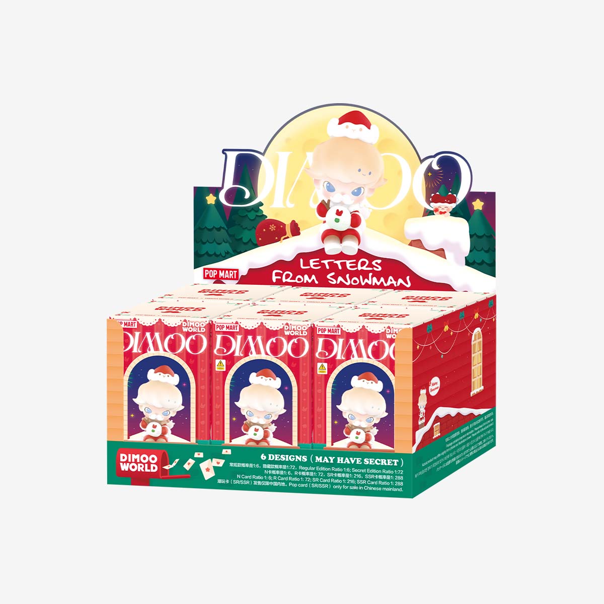 Pop Mart DIMOO Letters from Snowman Series Blind Box