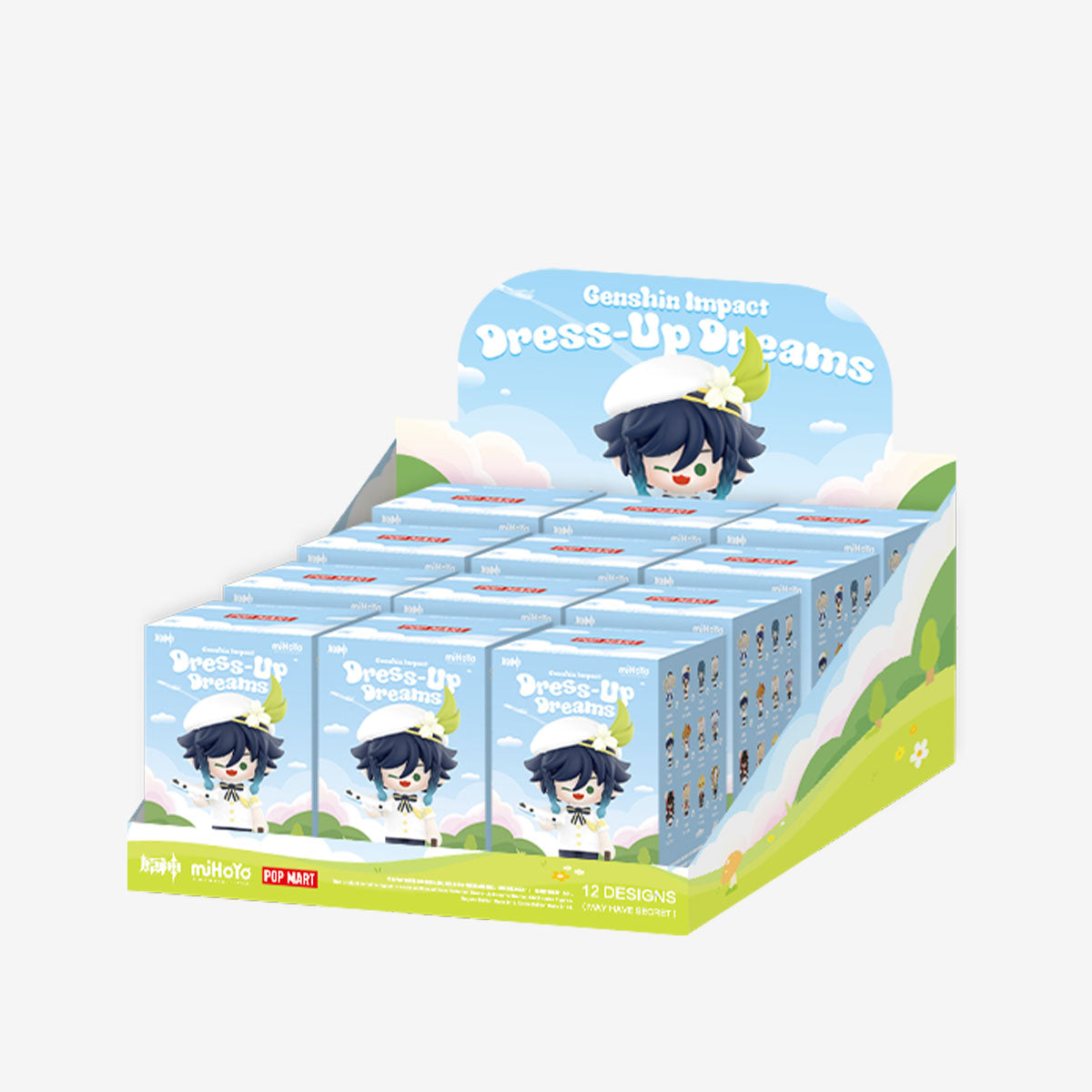 Pop Mart Genshin Impact Dress-Up Dreams Themed Chibi Series Figures