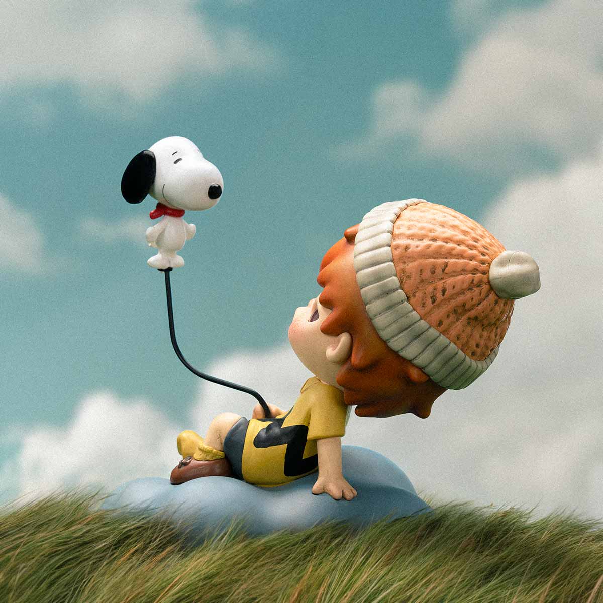 POP MART Hirono × Snoopy Figure