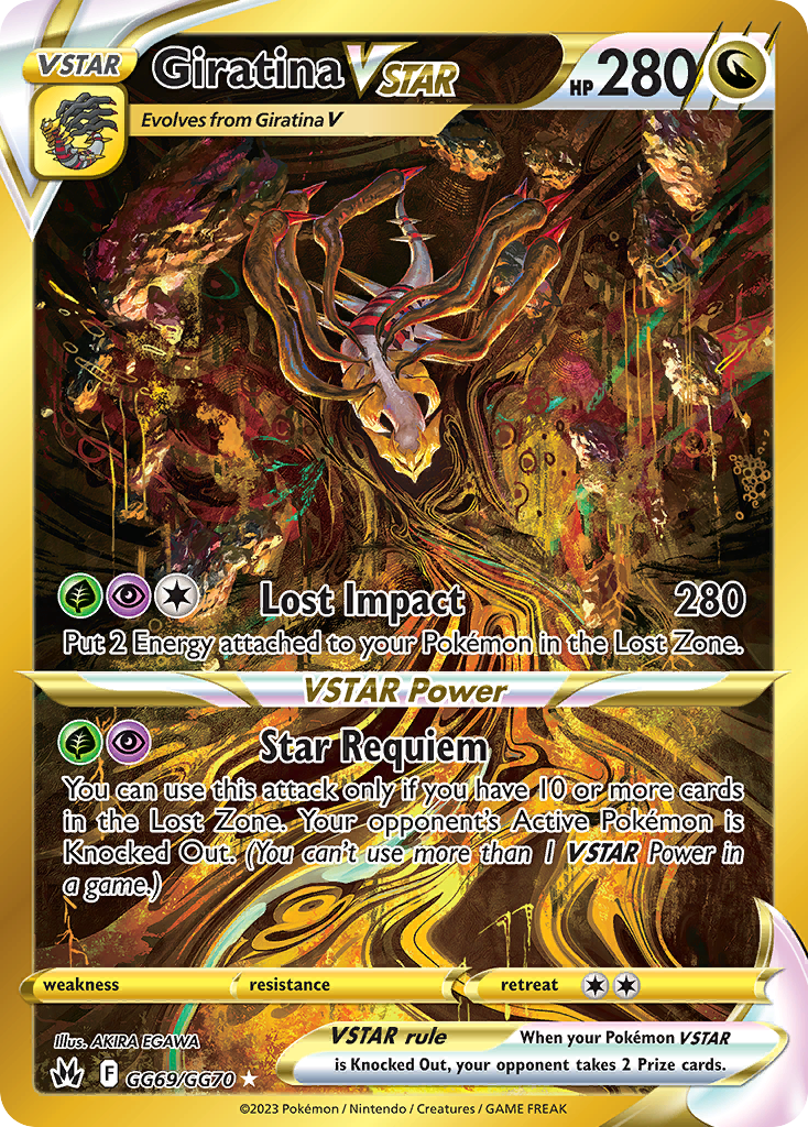 Giratina VSTAR (Secret) — Crown Zenith: Galarian Gallery