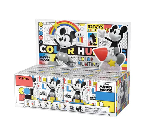 52TOYS Mickey Mouse Color Hunting Series Blind Box