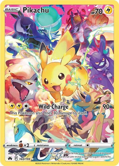 Pikachu (Secret) — Near Mint (Crown Zenith)
