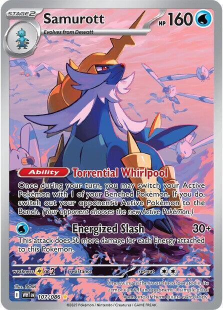Samurott — Near Mint (White Flare)