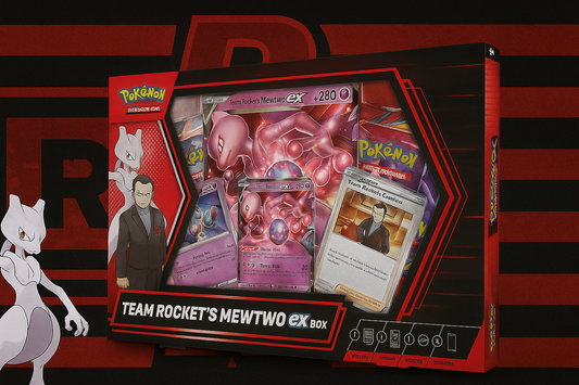 🚀 Unleashing Power & Nostalgia: Team Rocket’s Mewtwo ex Box Review