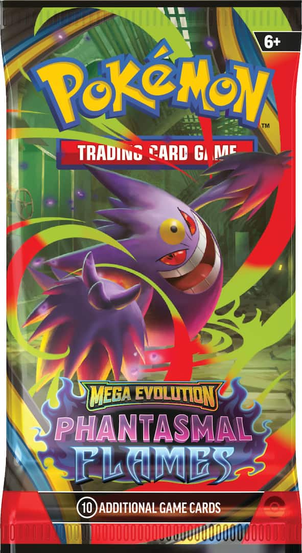 Pokémon TCG - Mega Evolution Phantasmal Flames Booster Box (36 Packs)