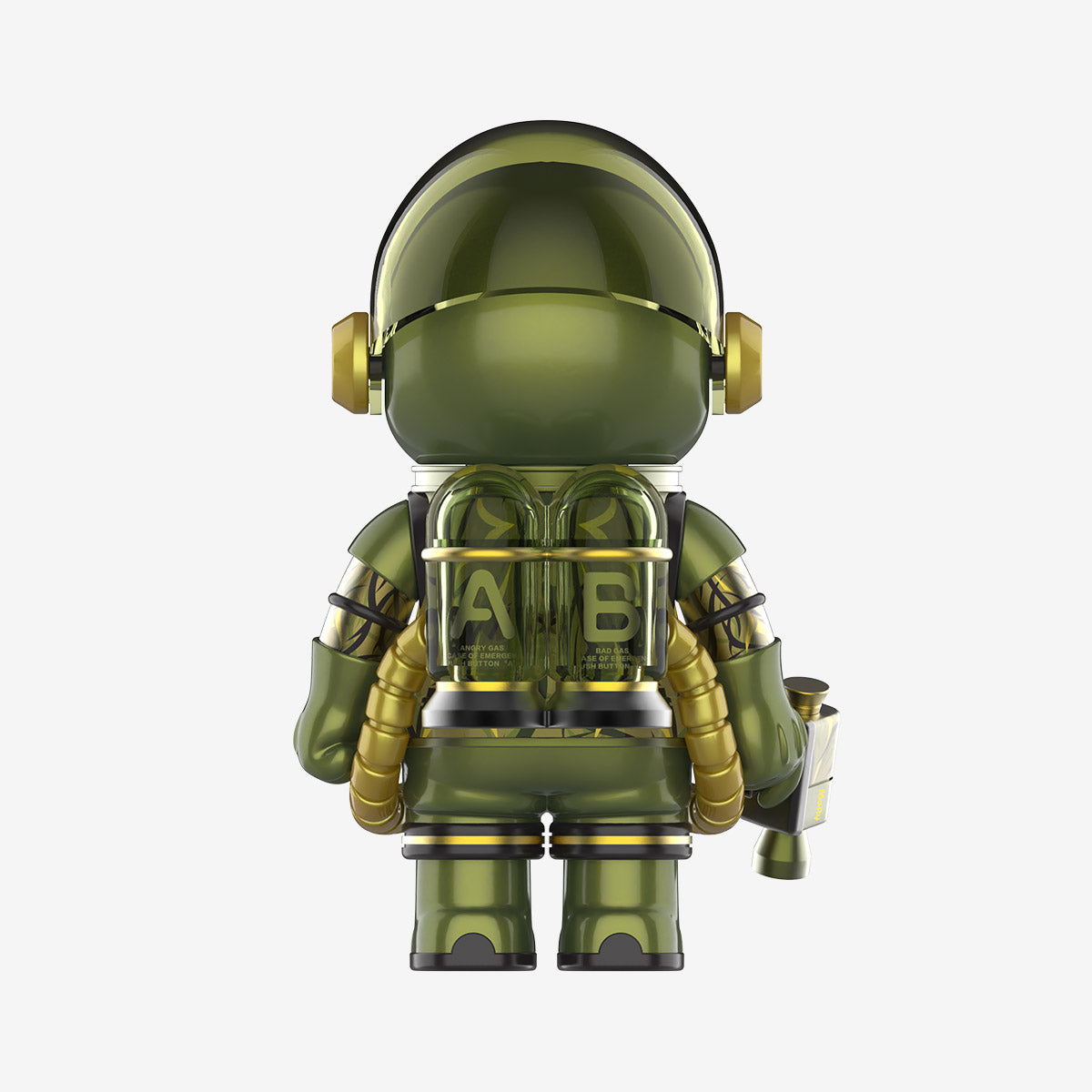 Pop Mart MEGA SPACE MOLLY 100% CLOT-Olive Alienegra