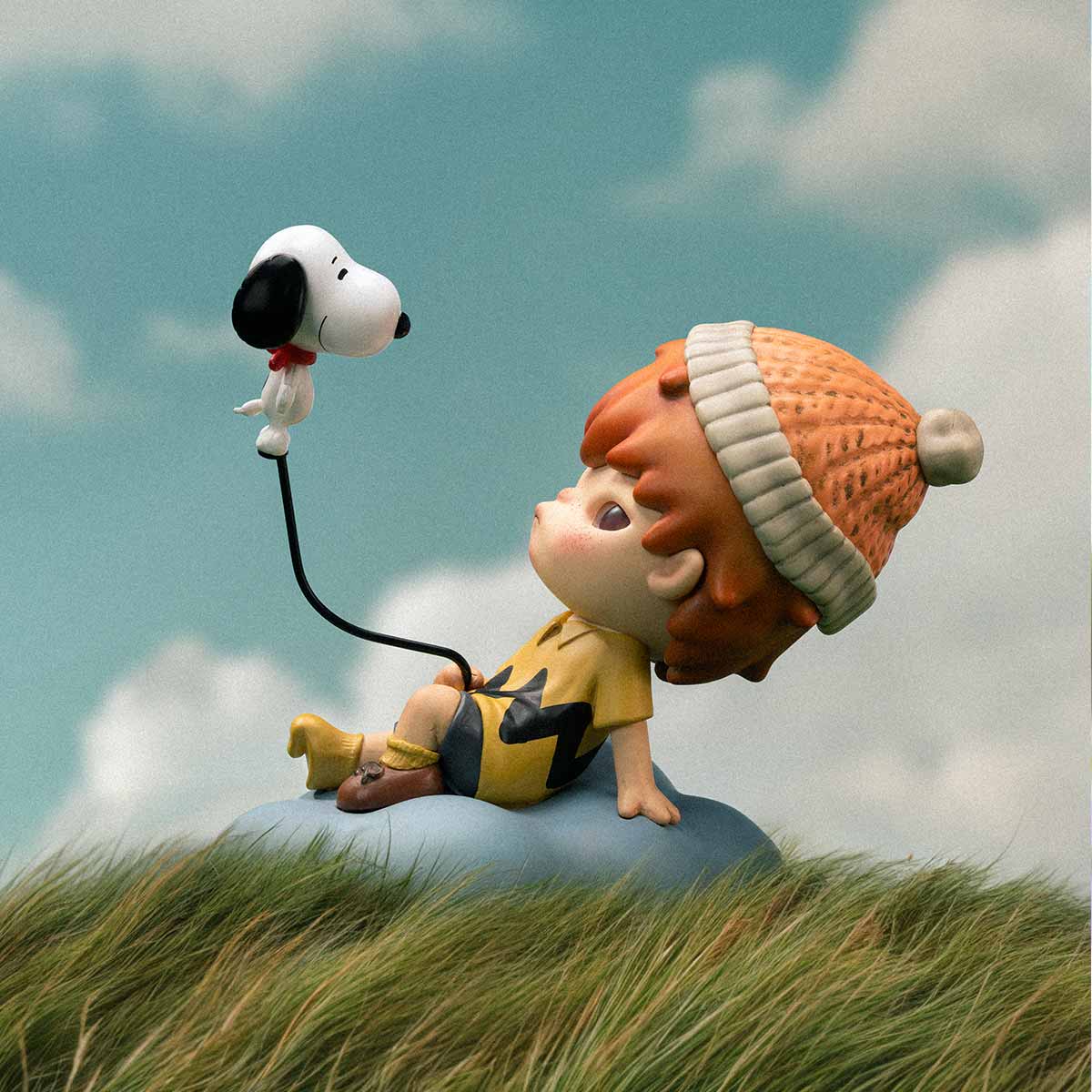 POP MART Hirono × Snoopy Figure