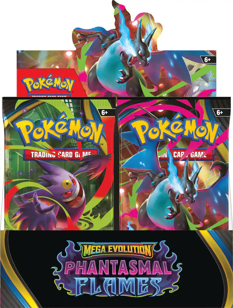 Pokémon TCG - Mega Evolution Phantasmal Flames Booster Box (36 Packs)