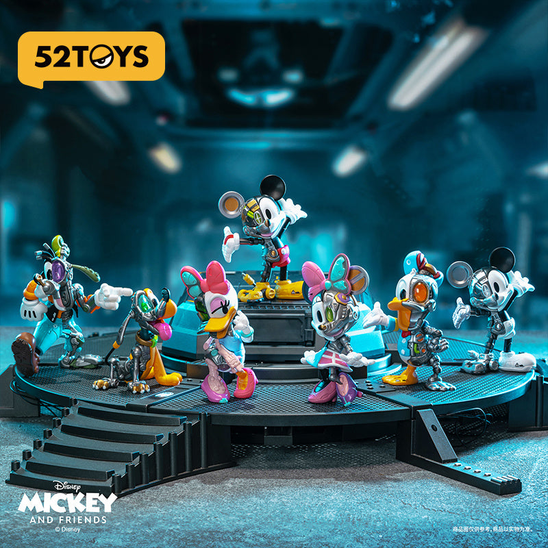 52TOYS Mickey And Friends Cyborg Blind Box Series