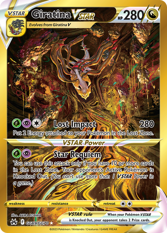 Giratina VSTAR (Secret) — Crown Zenith: Galarian Gallery