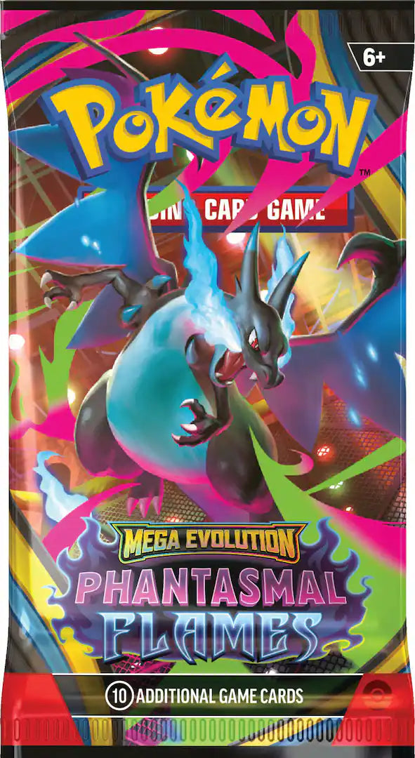 Pokémon TCG - Mega Evolution Phantasmal Flames Booster Box (36 Packs)