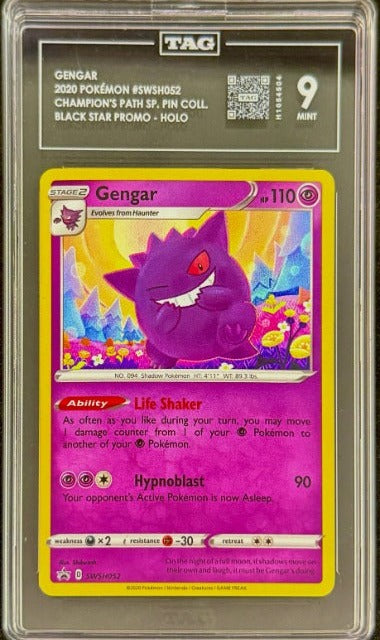 Gengar TAG 9 Sword Shield Promo
