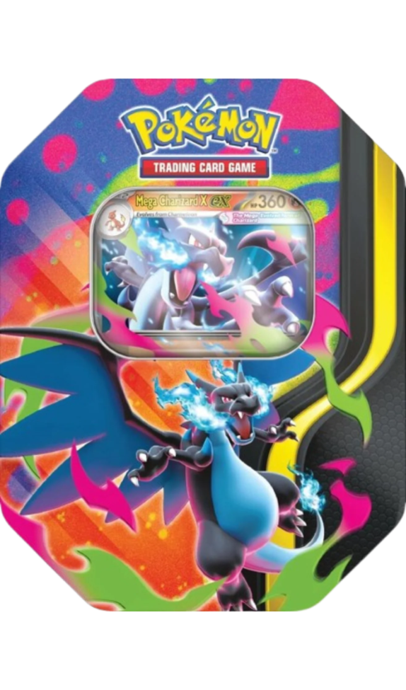 Mega Charizard Tin (Mega Charizard X)