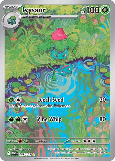 Ivysaur — Near Mint (SV: 151)