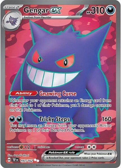 Gengar ex — Near Mint (Temporal Forces)