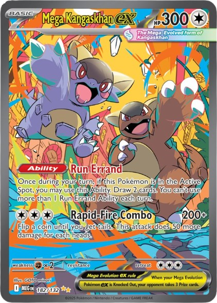 Mega Kangaskhan ex — Near Mint (Mega Evolution)