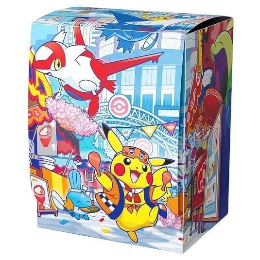 Pokémon Center Fukuoka Special Box set Japanese w/Promo card Pikachu